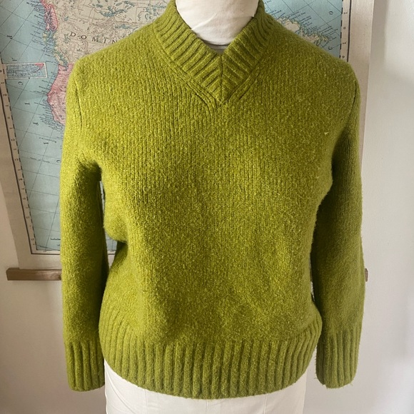 Primark Green Textured Knit Sweater | Cozy Pullover - Picture 2 of 7